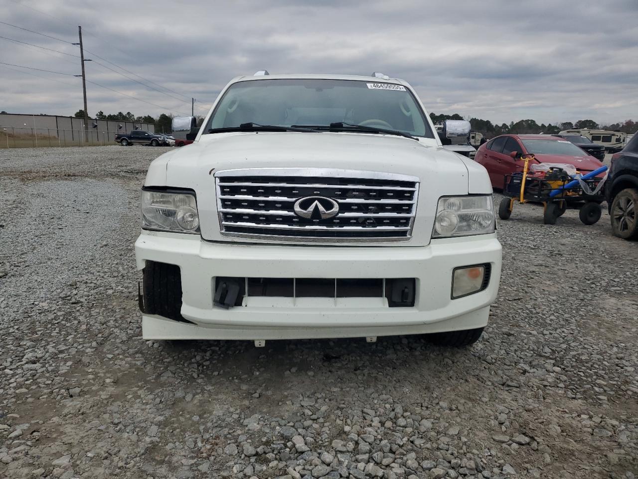 2010 Infiniti QX56 VIN 5N3ZA0NE7AN901169 Copart auction photo, front end / side damage thumbnail 5