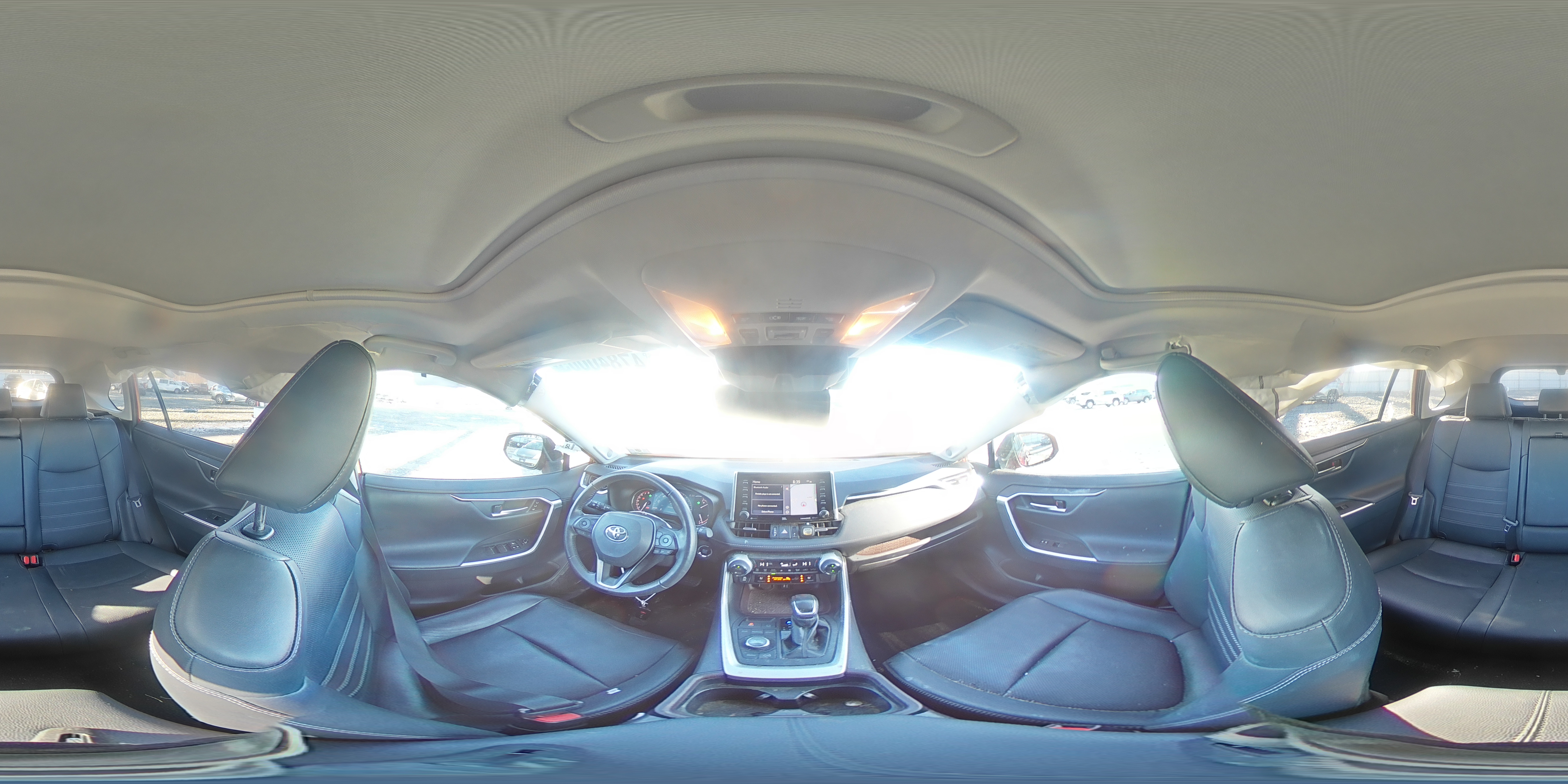 2019 Toyota RAV 4 VIN 2T3N1RFV1KC017934 Copart auction photo, side / rear end damage thumbnail 14
