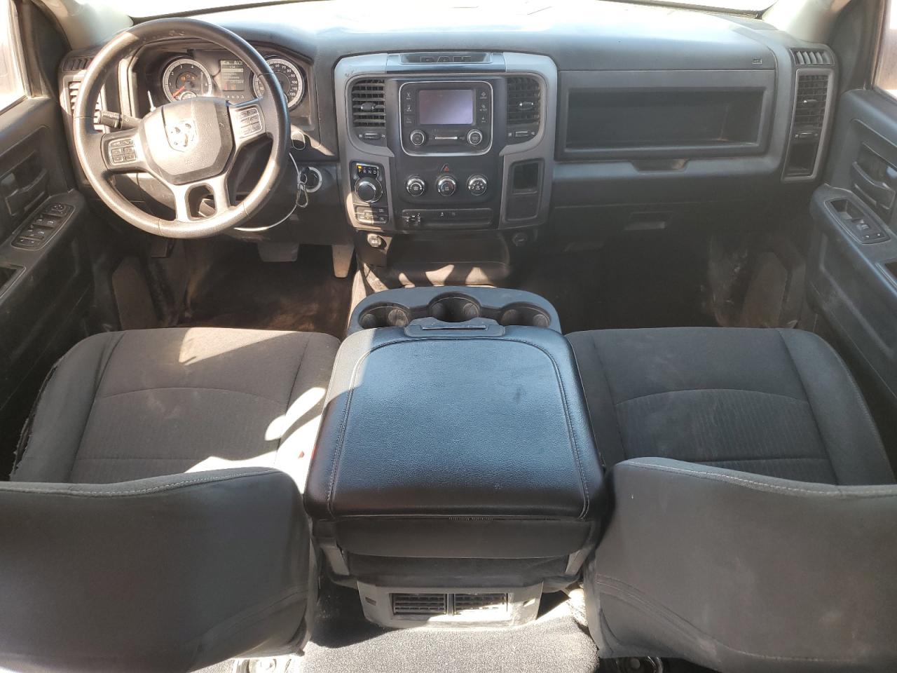 2021 RAM 1500 VIN 3C6RR7KG3MG599632 Copart auction photo, front end / rear end damage thumbnail 8