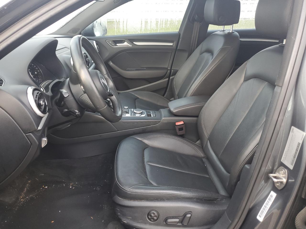 2018 Audi A3 VIN WAUAUGFF3J1035010 Copart auction photo, rear end / minor dent/scratches damage thumbnail 7