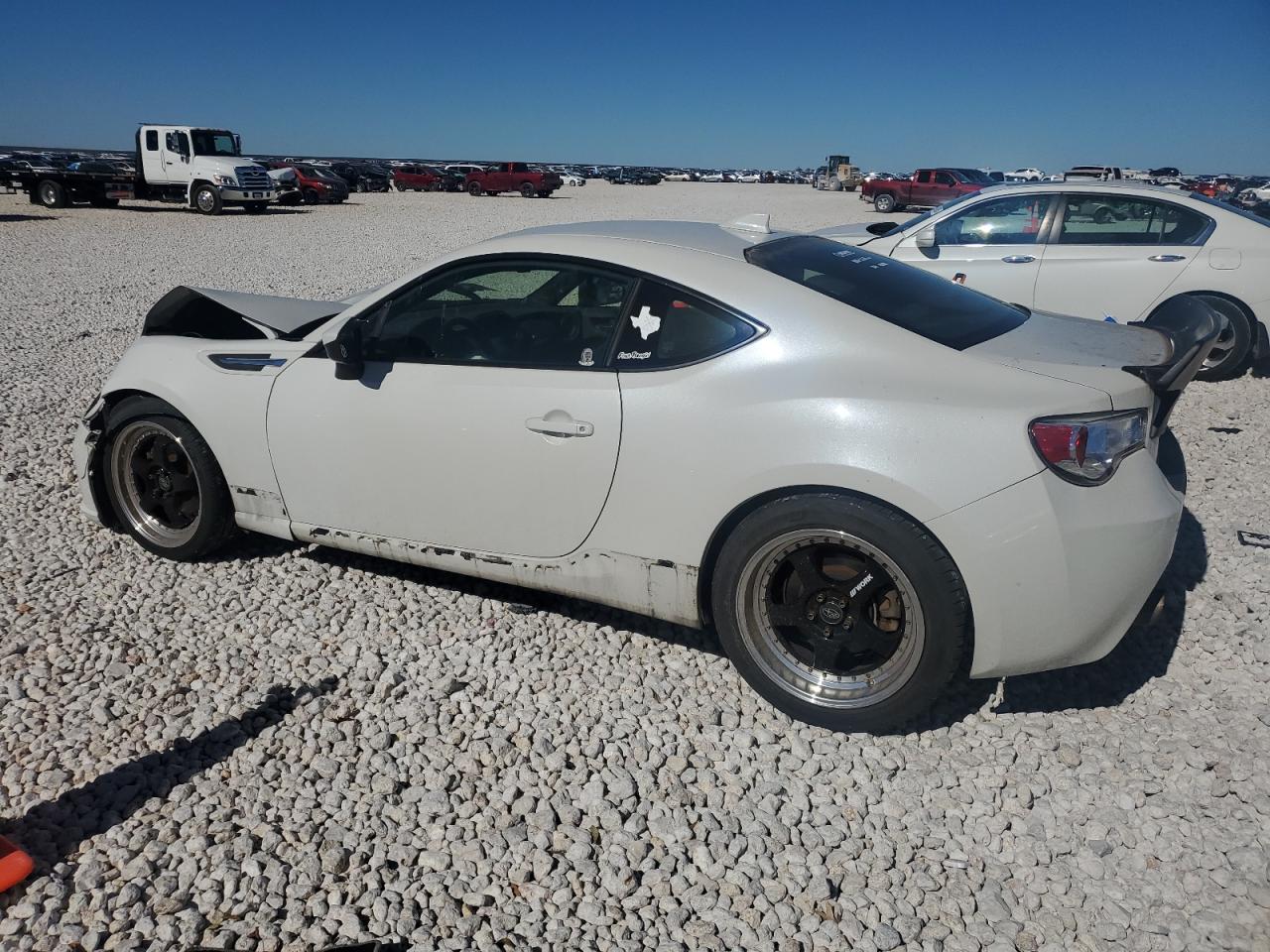 2015 Subaru BRZ VIN JF1ZCAB10F9606192 Copart auction photo, front end damage thumbnail 2