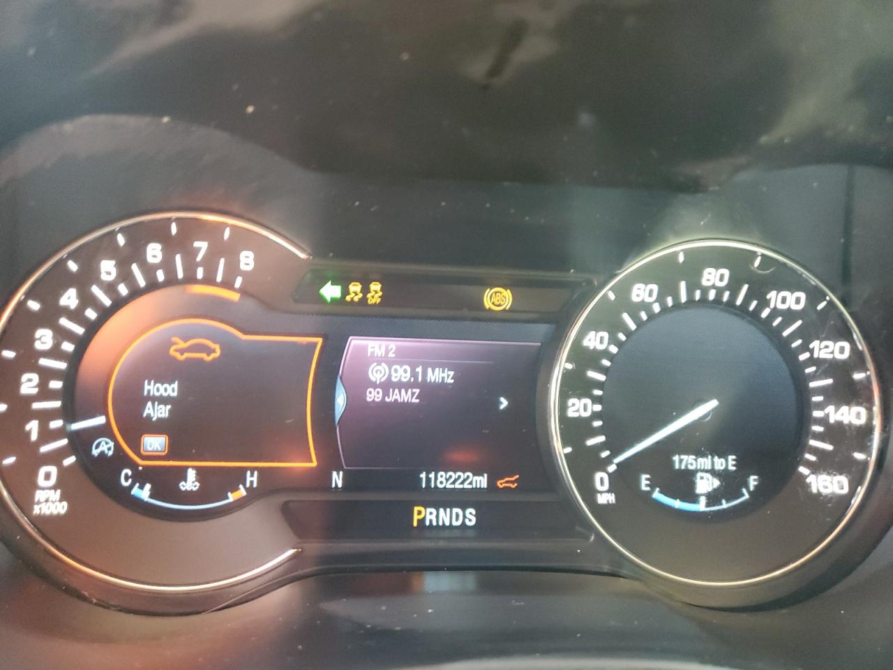 2017 Lincoln MKC VIN 5LMCJ1C99HUL04726 Copart auction photo, rear end / minor dent/scratches damage thumbnail 9