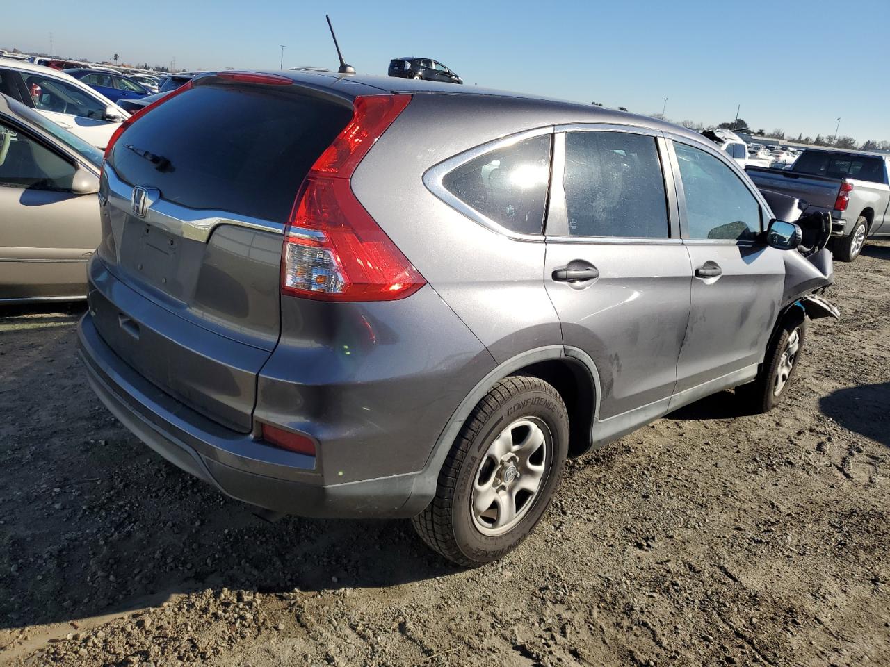2015 Honda CR-V VIN 3CZRM3H34FG715938 Copart auction photo, front end damage thumbnail 3