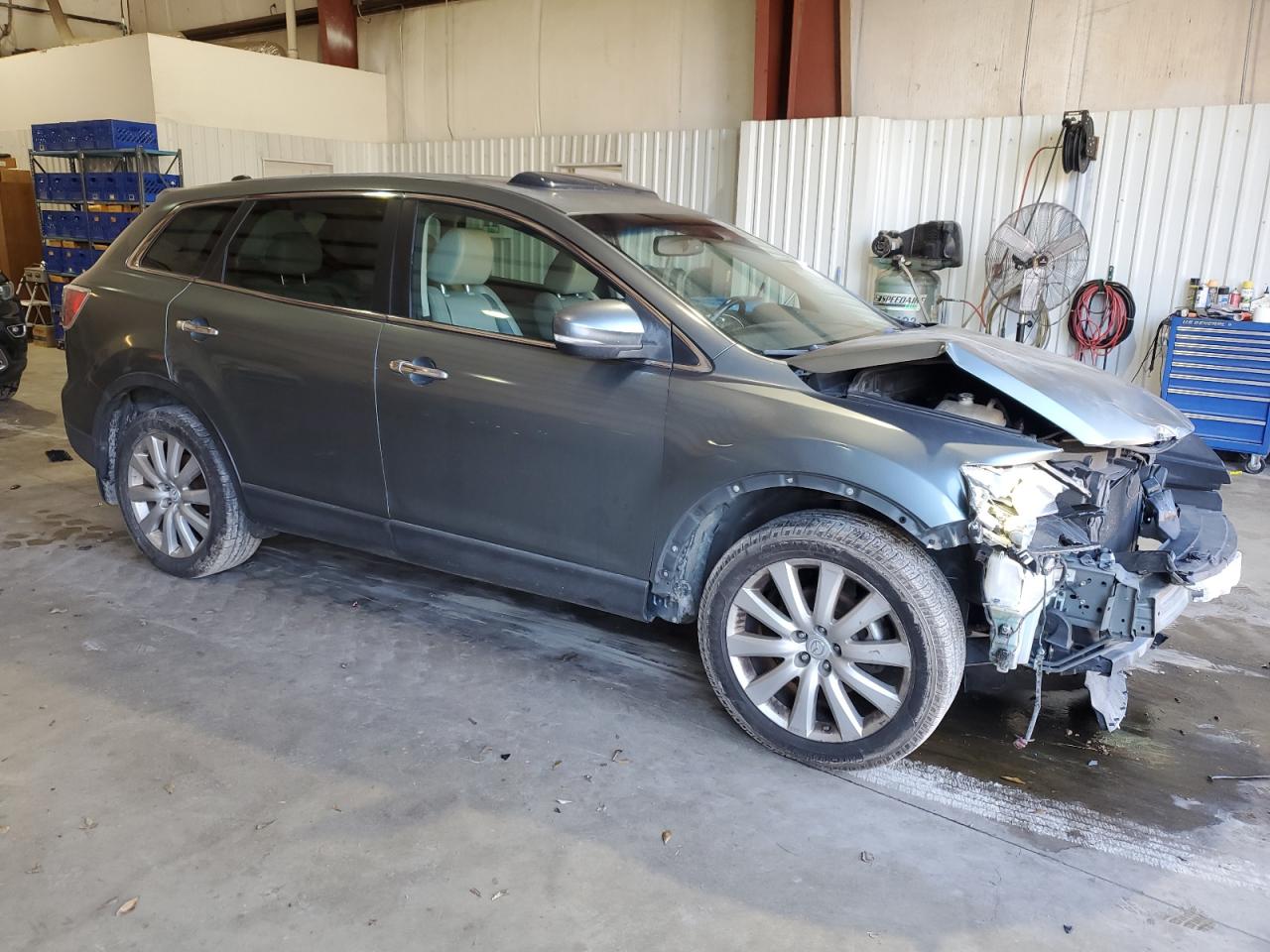 2010 Mazda CX-9 VIN JM3TB2MA2A0201199 Copart auction photo, front end / minor dent/scratches damage thumbnail 4