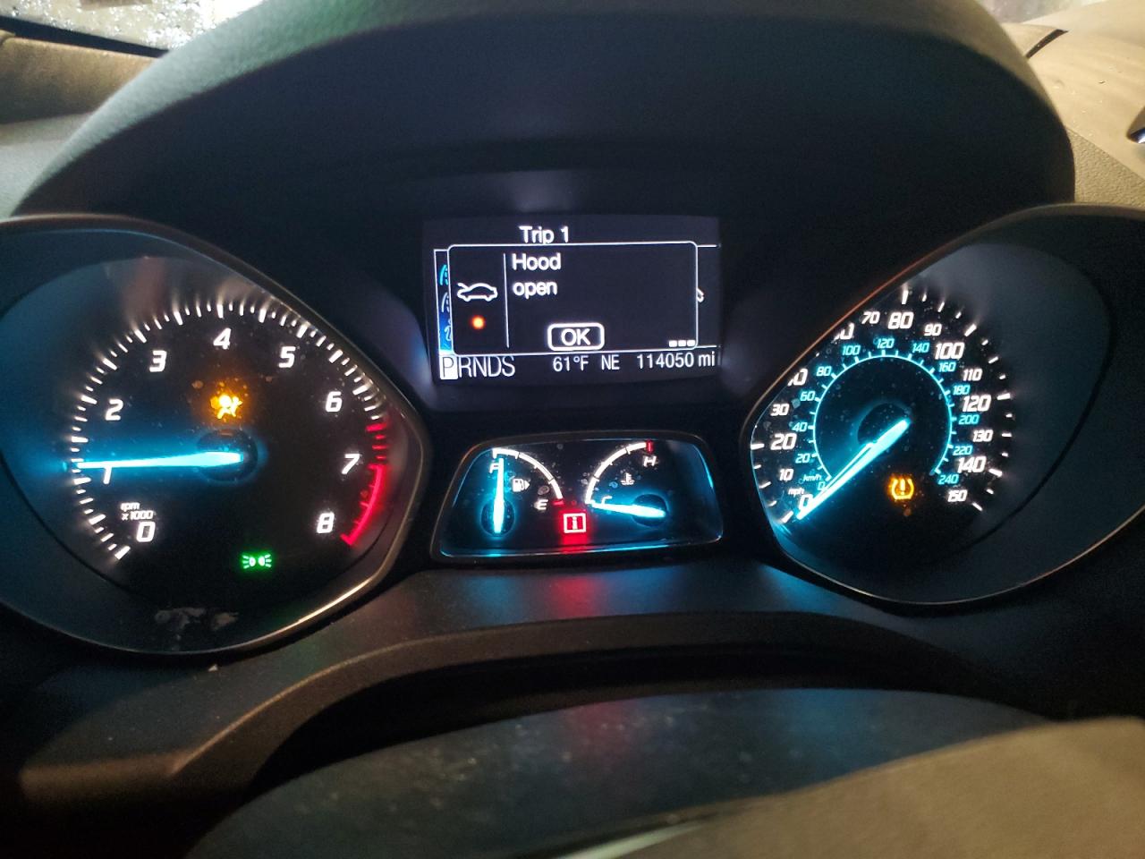 2013 Ford Escape VIN 1FMCU0J96DUA06880 Copart auction photo, front end damage thumbnail 9