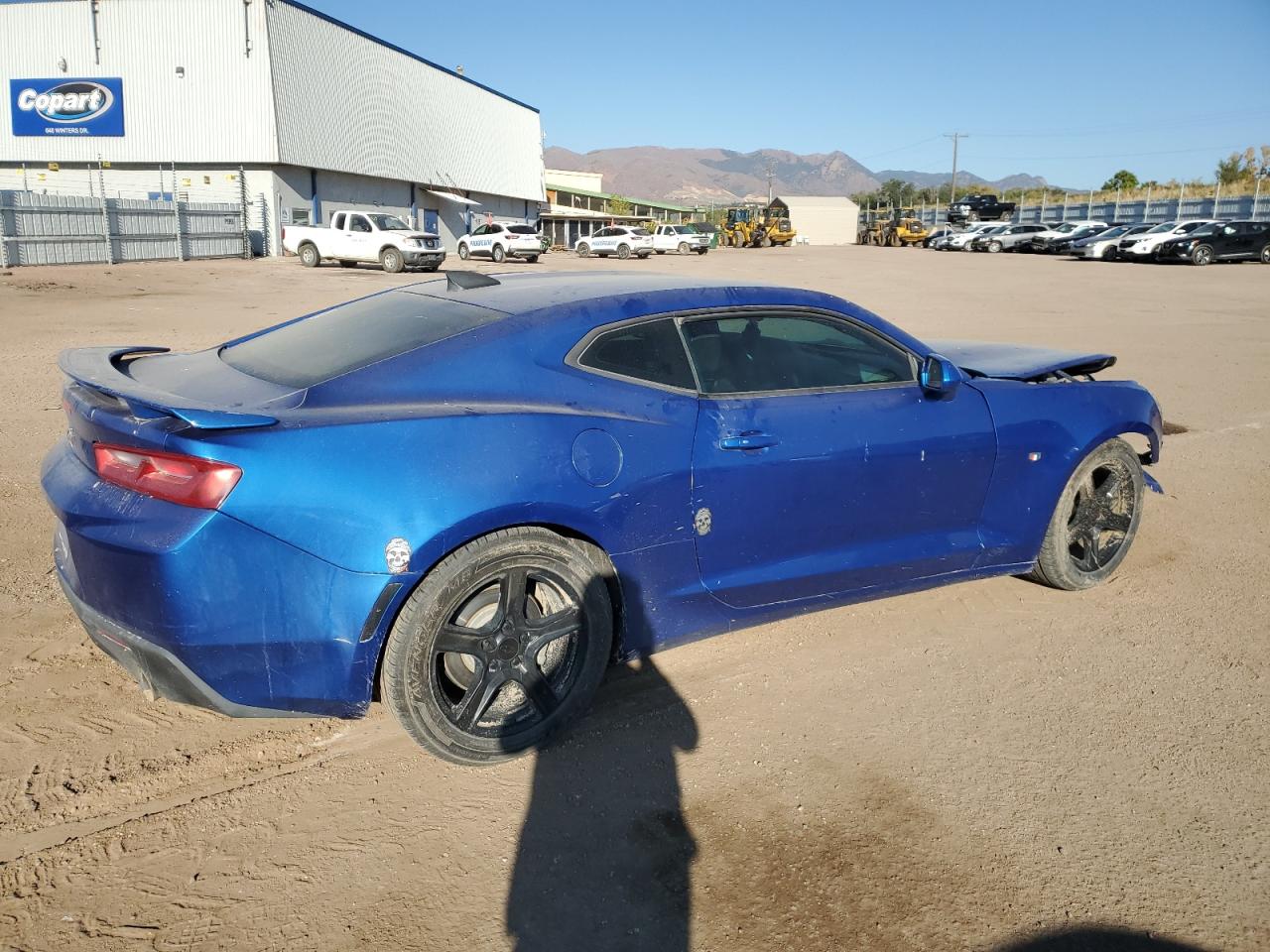 2016 Chevrolet Camaro VIN 1G1FB1RS9G0141179 Copart auction photo, front end damage thumbnail 3