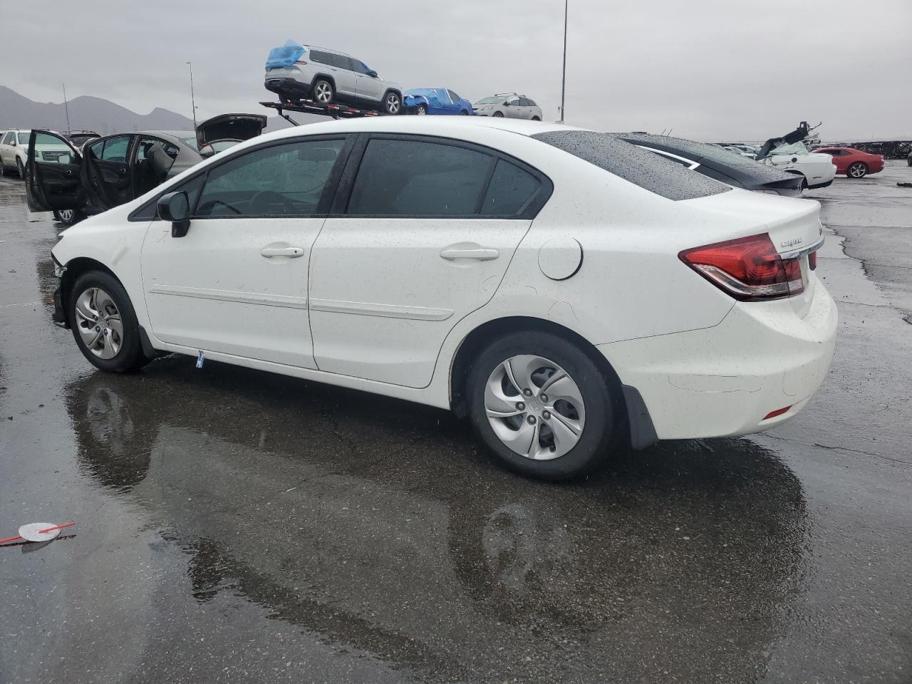 2015 Honda Civic VIN 19XFB2F59FE087190 Copart auction photo, front end damage thumbnail 2