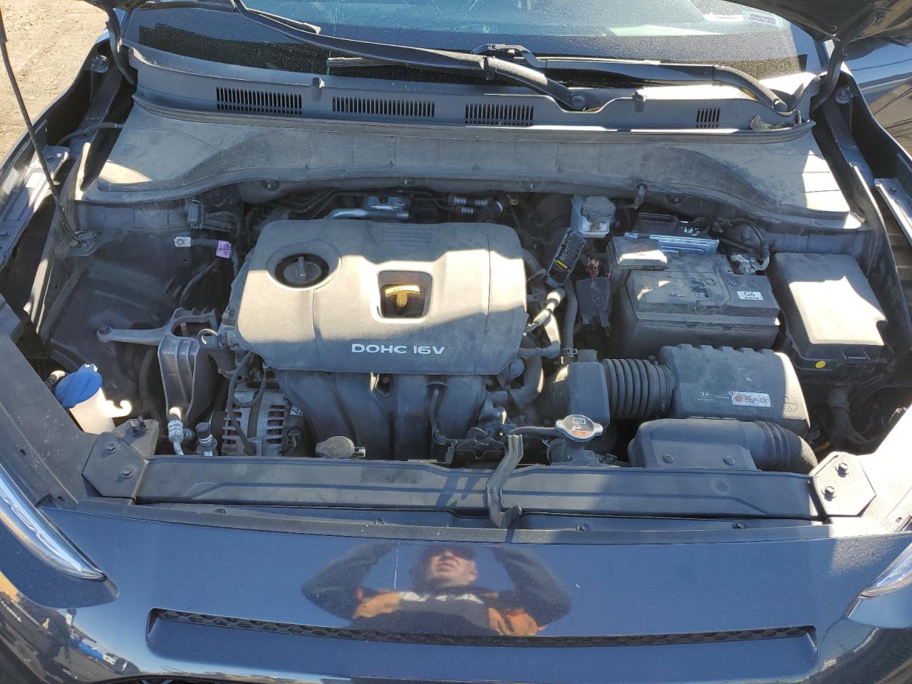 2020 Hyundai Kona VIN KM8K1CAA3LU568380 Copart auction photo, vandalism / mechanical damage thumbnail 12