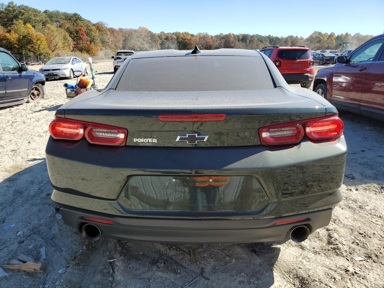 2020 Chevrolet Camaro VIN 1G1FF1R75L0141559 Copart auction photo, front end / minor dent/scratches damage thumbnail 6