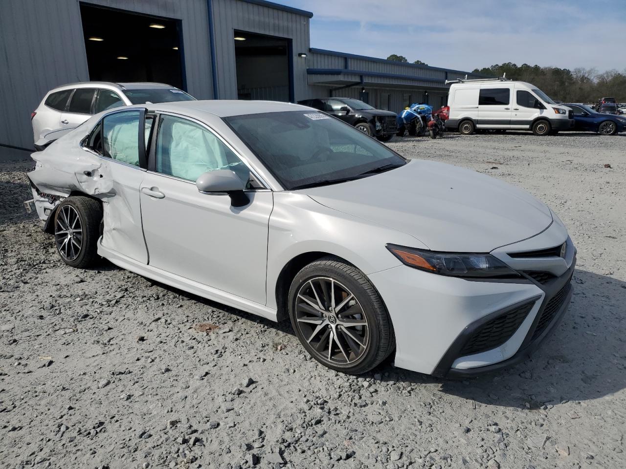 2023 Toyota Camry VIN 4T1G11AK0PU185506 Copart auction photo, rear end / side damage thumbnail 4