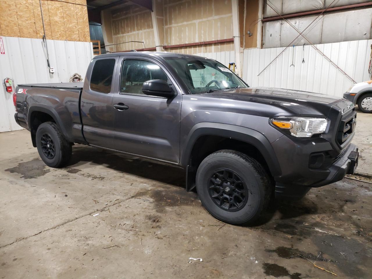 2021 Toyota Tacoma VIN 3TYSZ5AN8MT048777 Copart auction photo, rear end damage thumbnail 4