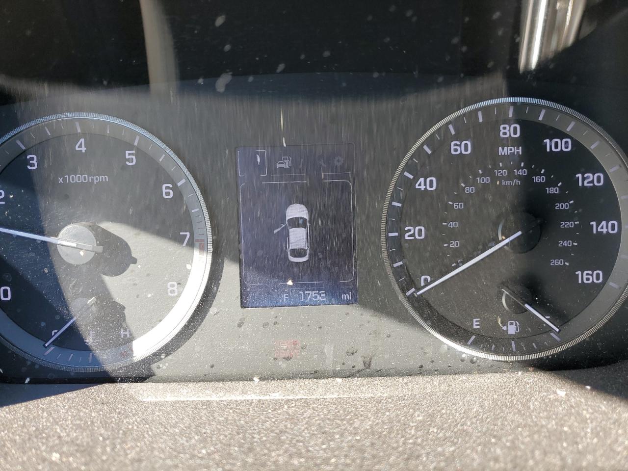 2016 Hyundai Sonata VIN 5NPE24AF1GH418378 Copart auction photo, side damage thumbnail 9