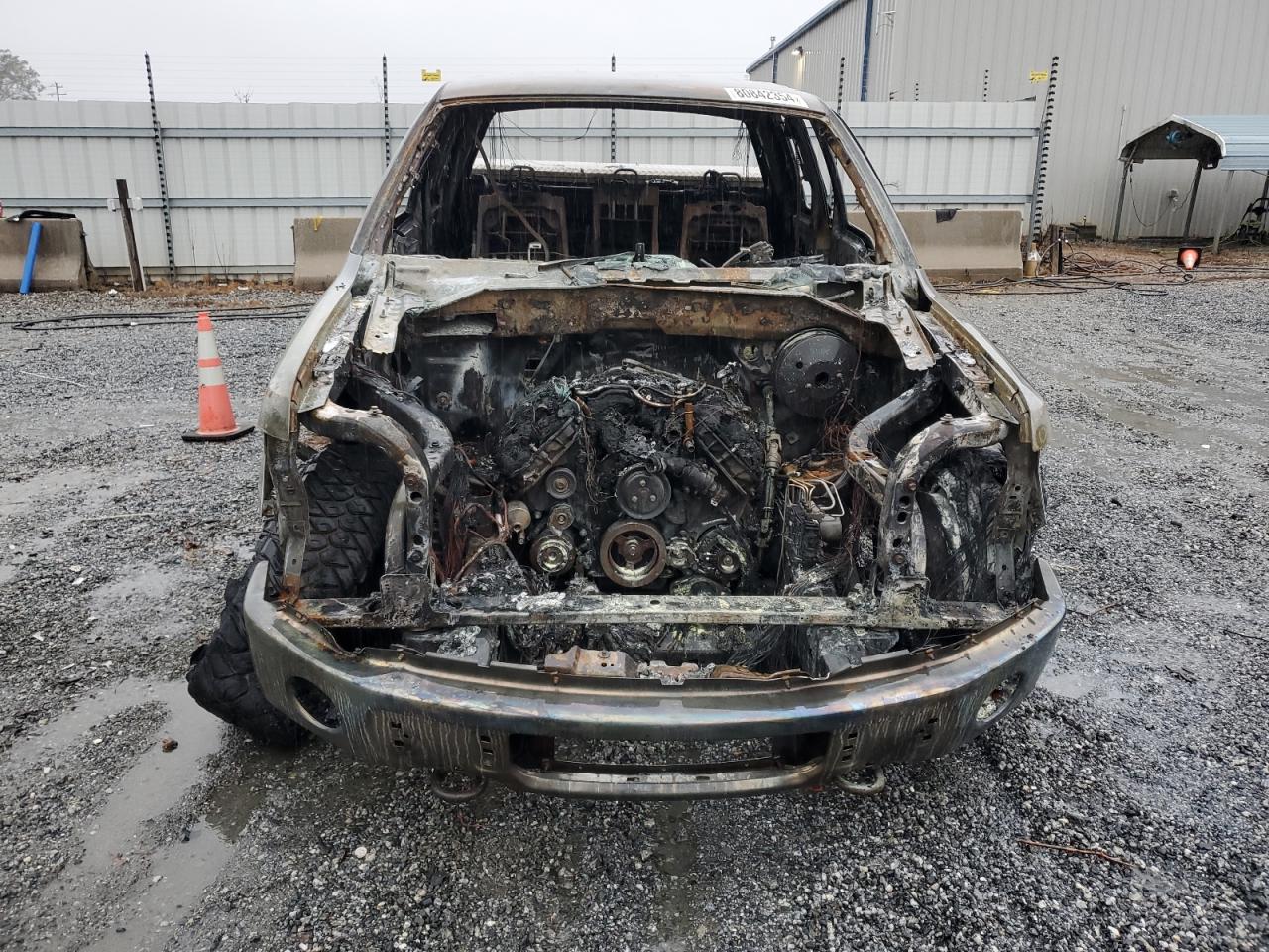2013 Ford F-150 VIN 1FTFX1EF6DKF72015 Copart auction photo, burn damage thumbnail 5