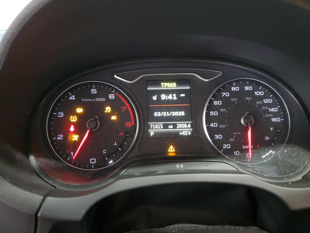 2015 Audi A3 VIN WAUBFGFF2F1111449 Copart auction photo, front end damage thumbnail 9