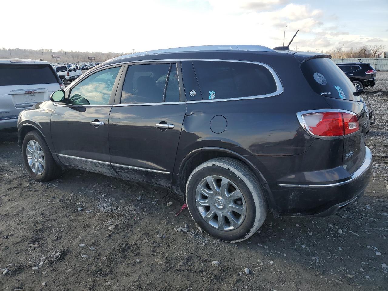 2017 Buick Enclave VIN 5GAKRBKDXHJ319763 Copart auction photo, rear end / front end damage thumbnail 2