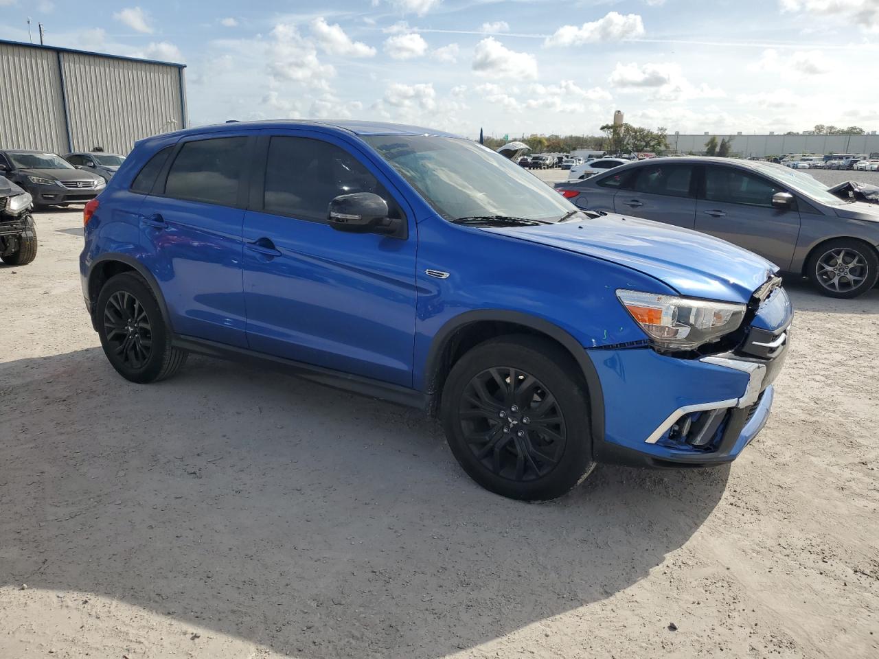 2018 Mitsubishi Outlander VIN JA4AP3AU7JZ027934 Copart auction photo, front end damage thumbnail 4
