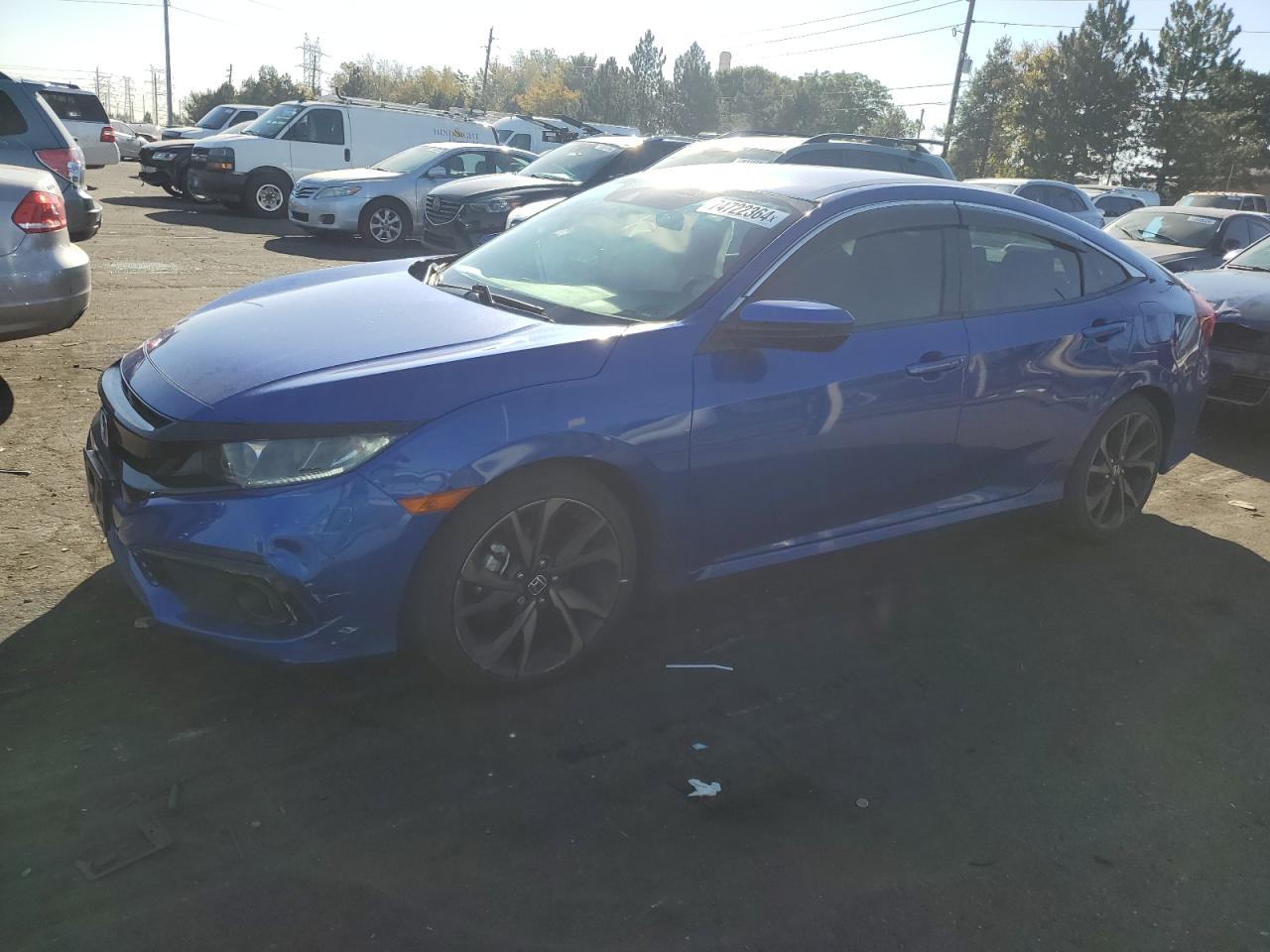 2020 Honda Civic VIN 2HGFC2F88LH554186