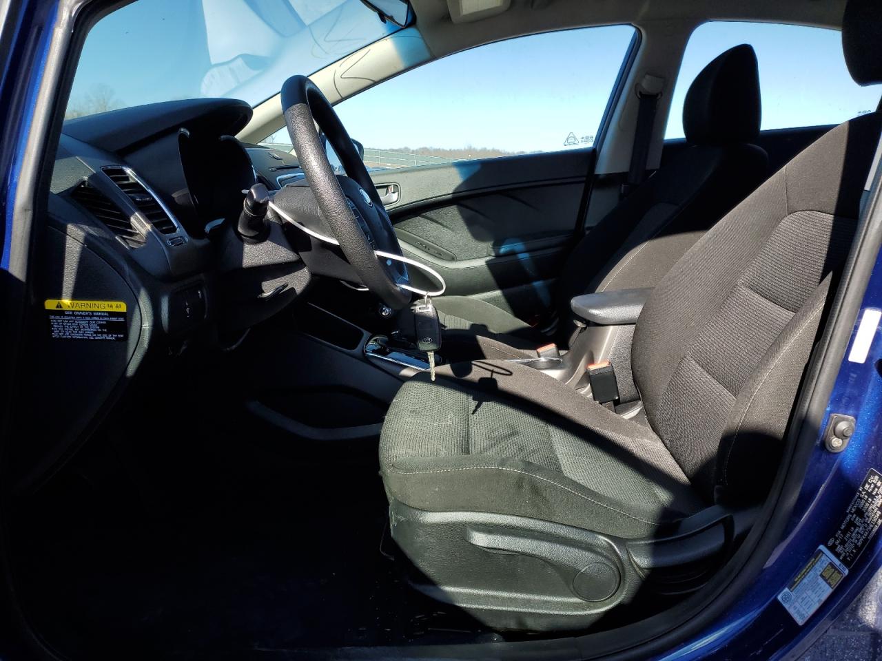 2017 KIA Forte VIN 3KPFK4A75HE150549 Copart auction photo, front end damage thumbnail 7
