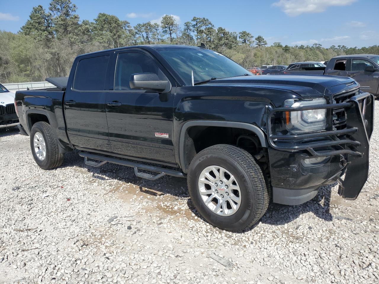 2018 GMC Sierra VIN 3GTU2NECXJG475325 Copart auction photo, front end / rear end damage thumbnail 4