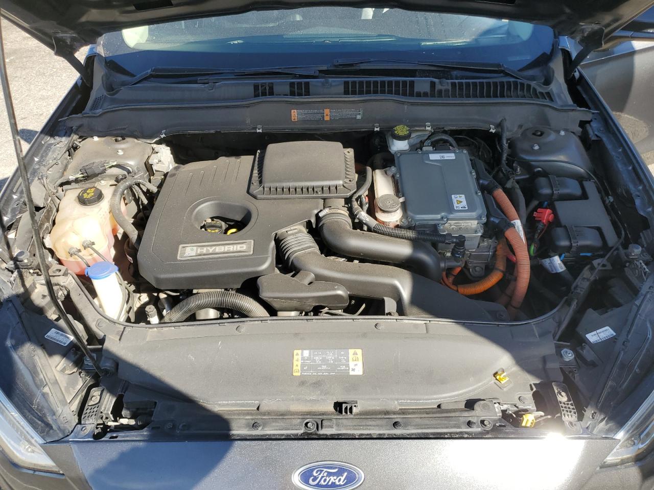 2019 Ford Fusion VIN 3FA6P0RU6KR140820 Copart auction photo, side / rear end damage thumbnail 11