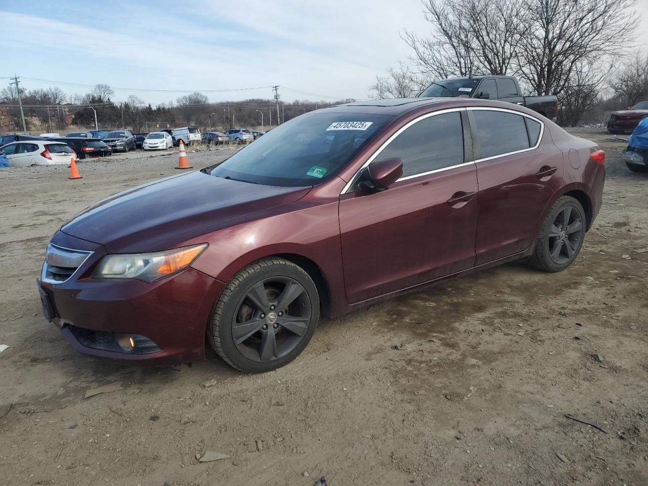 2013 Acura ILX VIN 19VDE1F71DE014914 - Copart auction photo