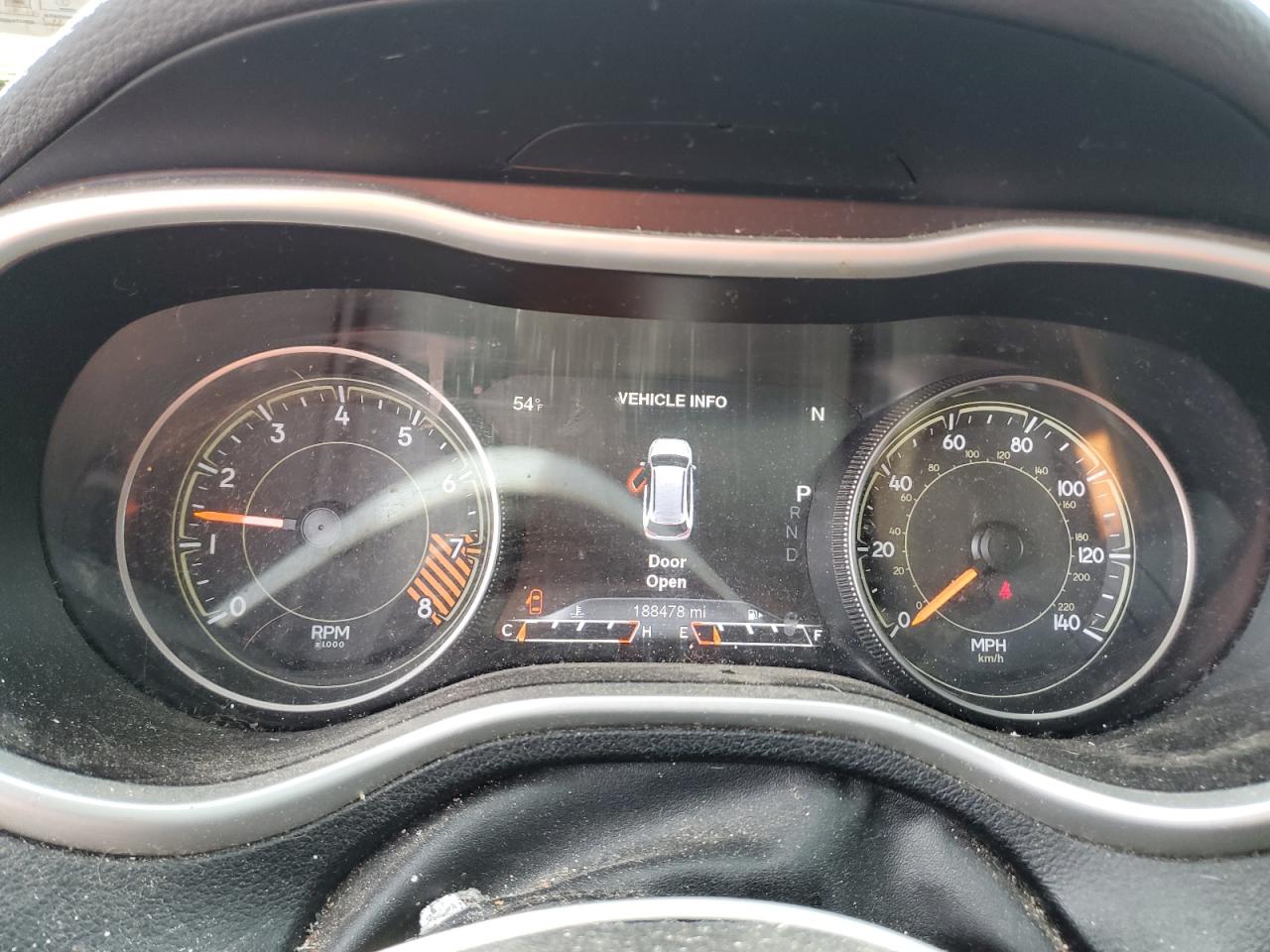2015 Jeep Cherokee VIN 1C4PJMBS2FW527254 Copart auction photo, all over damage thumbnail 9