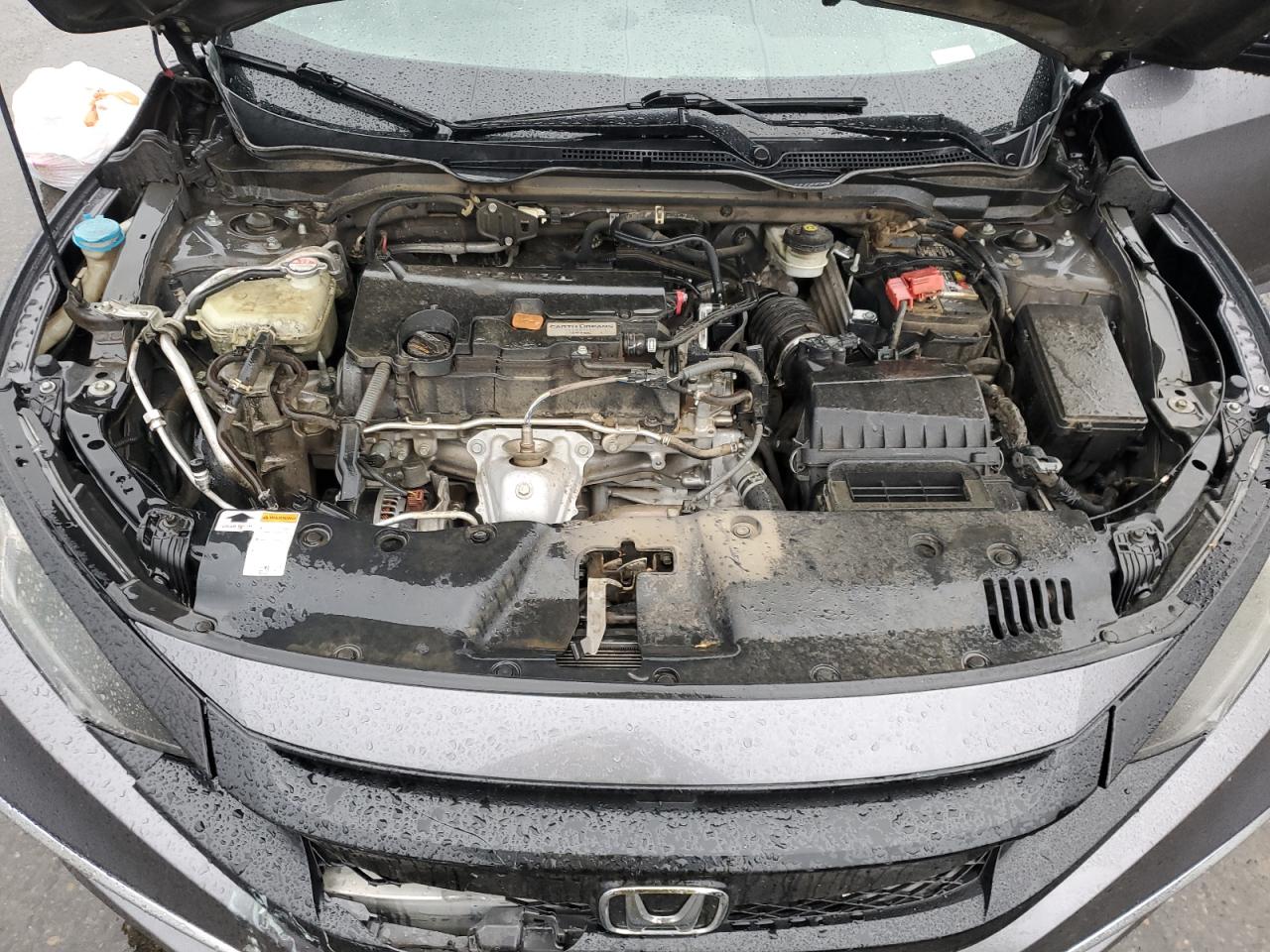 2018 Honda Civic VIN 2HGFC2F76JH524074 Copart auction photo, side / rear end damage thumbnail 11