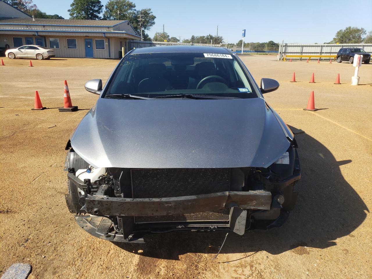 2018 Hyundai Elantra VIN KMHD84LF4JU609695 Copart auction photo, front end damage thumbnail 5