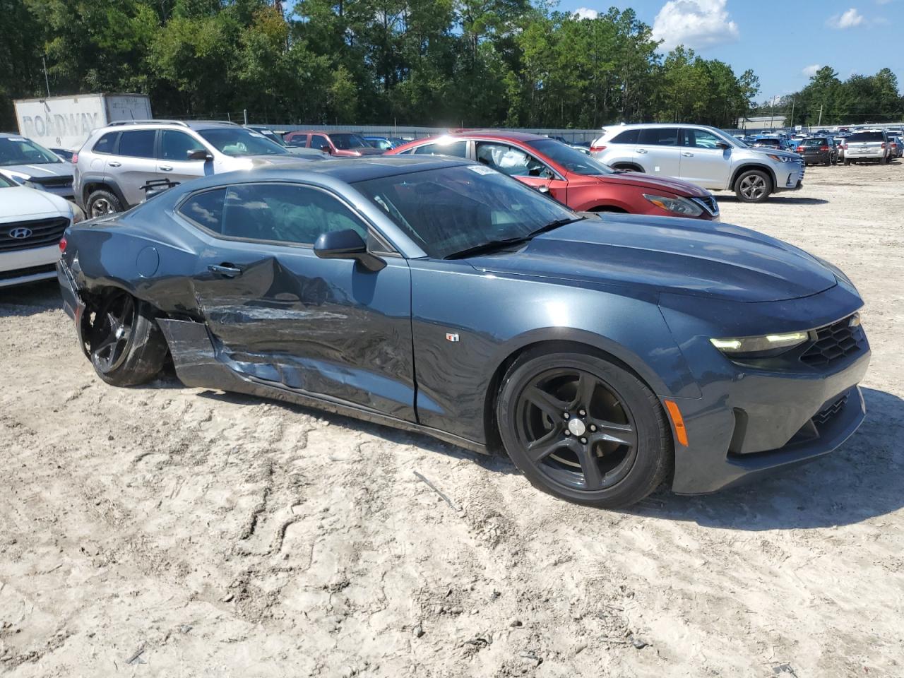 2020 Chevrolet Camaro VIN 1G1FB1RS3L0101304 Copart auction photo, side / rear end damage thumbnail 4