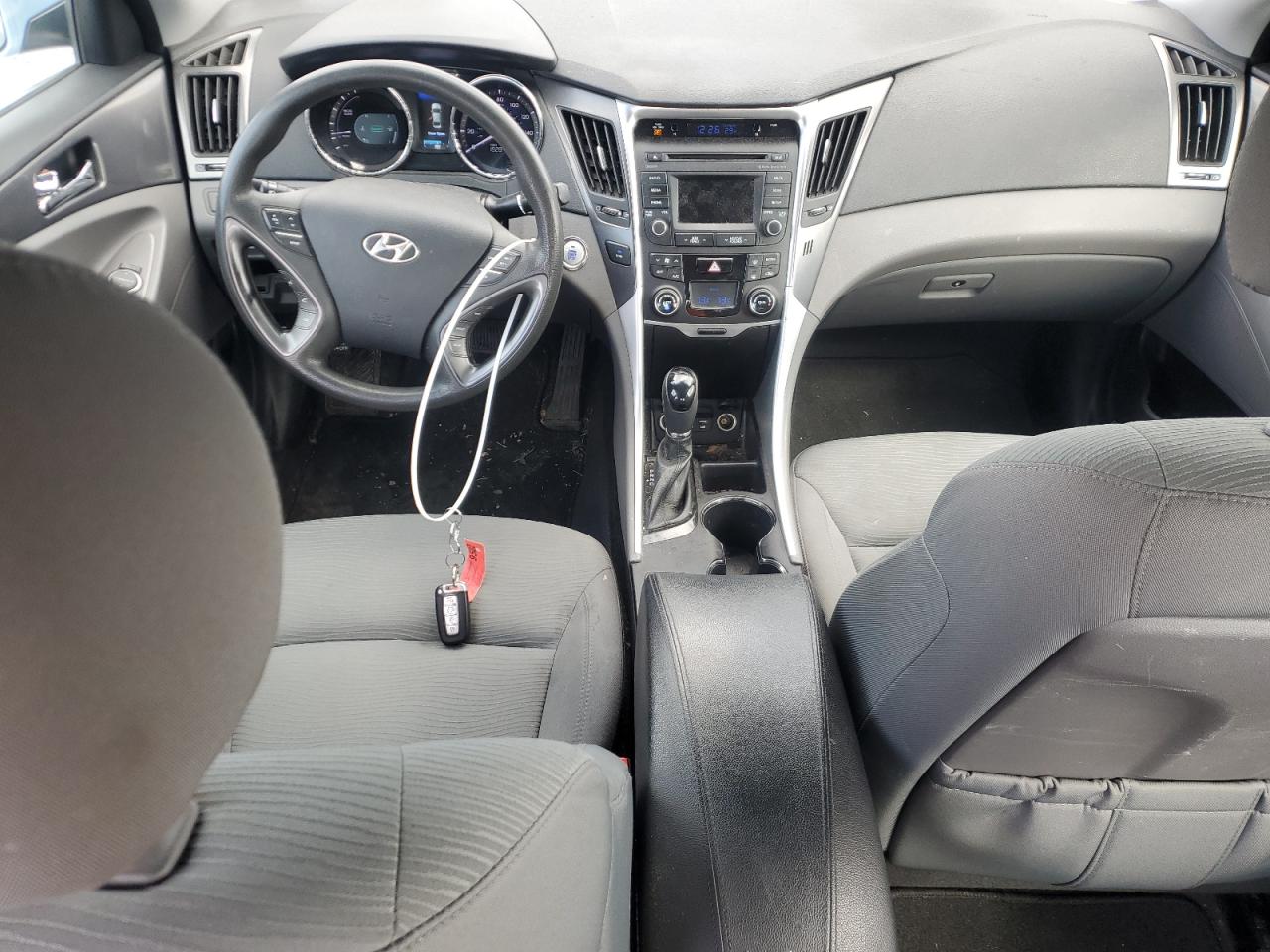 2015 Hyundai Sonata VIN KMHEC4A41FA135248 Copart auction photo, front end / minor dent/scratches damage thumbnail 8