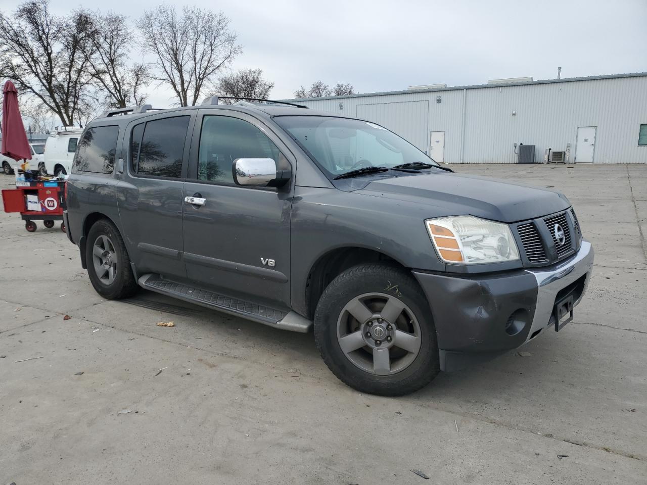 2005 Nissan Armada VIN 5N1AA08A65N728068 Copart auction photo, rear end / front end damage thumbnail 4
