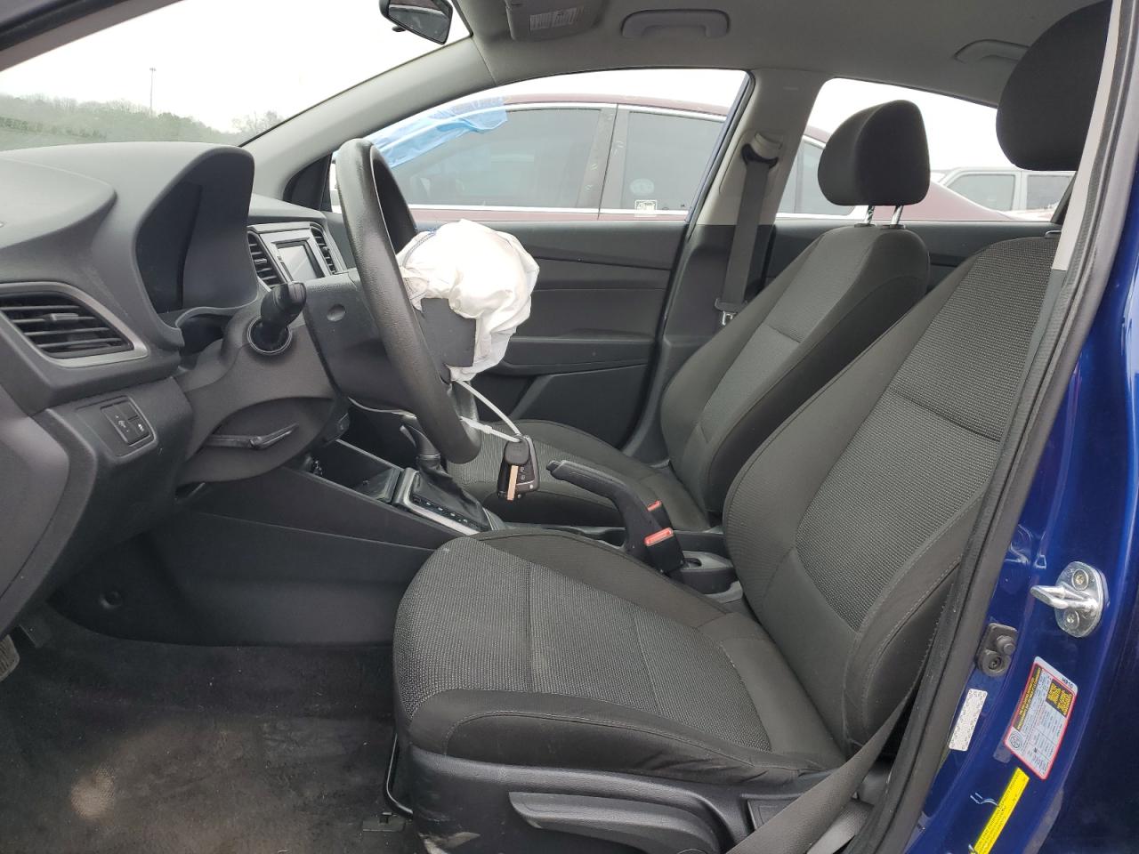 2020 Hyundai Accent VIN 3KPC24A62LE099255 Copart auction photo, front end damage thumbnail 7