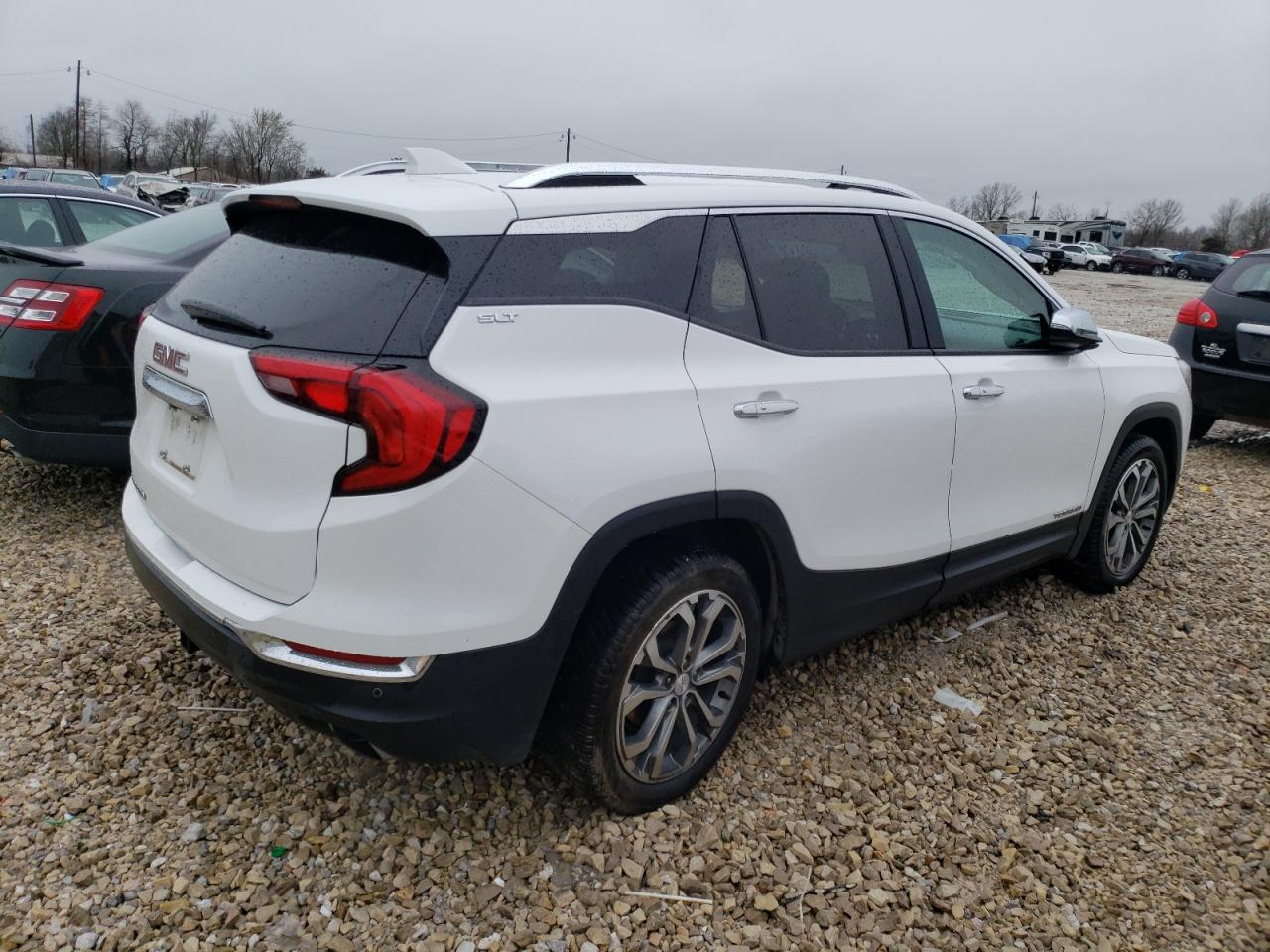 2020 GMC Terrain VIN 3GKALPEX0LL179291 Copart auction photo, side damage thumbnail 3