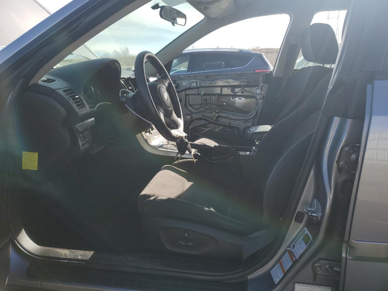 2008 Subaru Outback VIN 4S4BP61C187351613 Copart auction photo, front end / side damage thumbnail 7