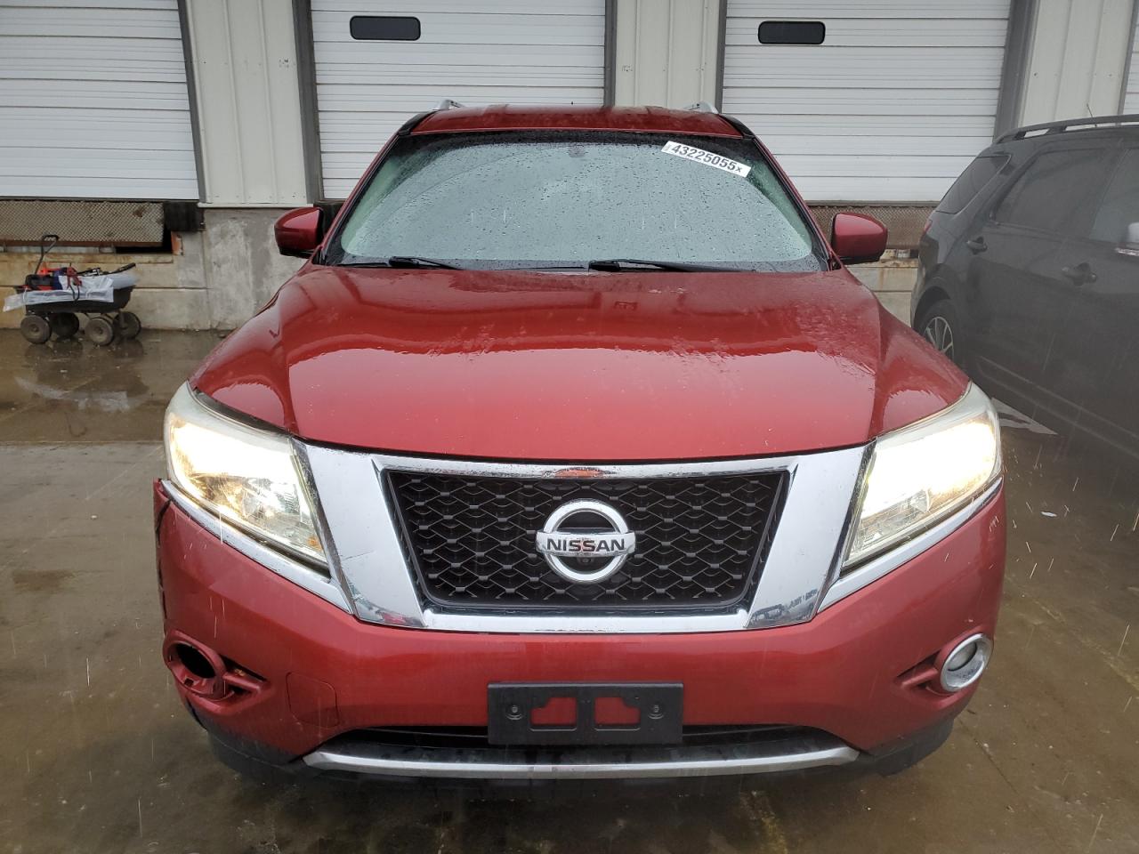 2014 Nissan Pathfinder VIN 5N1AR2MMXEC609651 Copart auction photo, front end damage thumbnail 5