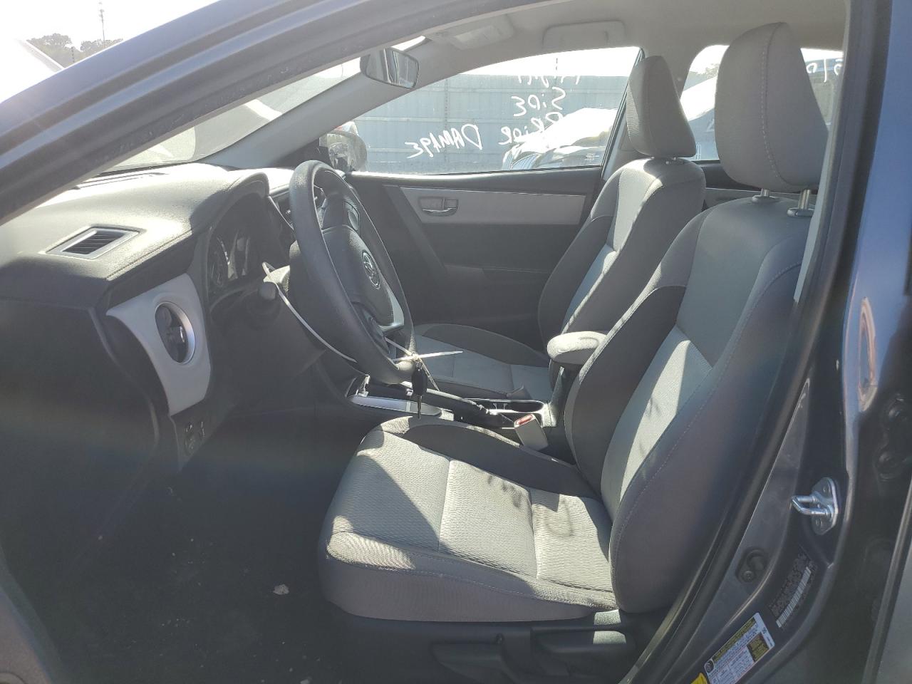 2017 Toyota Corolla VIN 2T1BURHE2HC763656 Copart auction photo, side / minor dent/scratches damage thumbnail 7