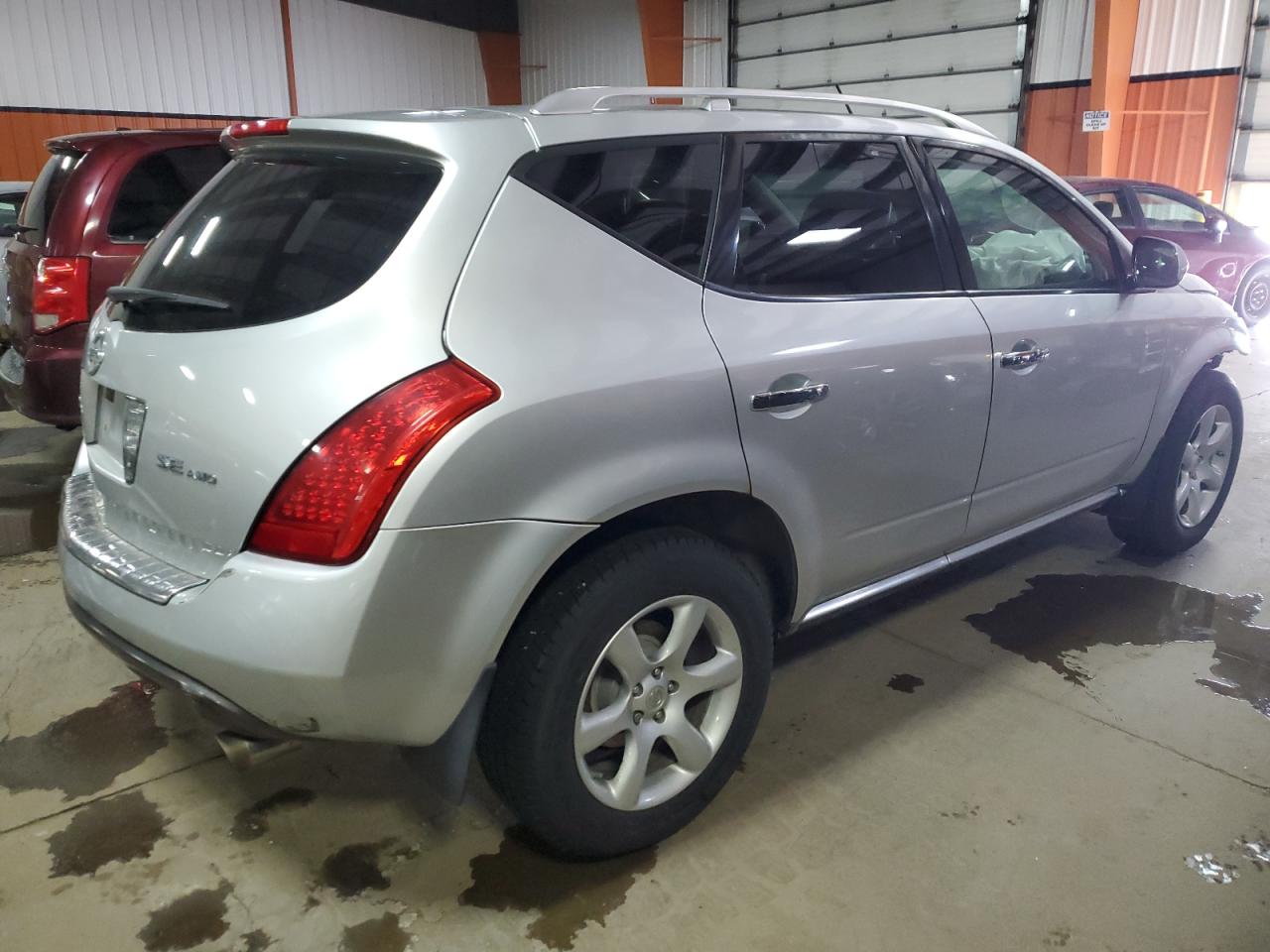 2006 Nissan Murano VIN JN8AZ08W66W545391 Copart auction photo, front end / rear end damage thumbnail 3