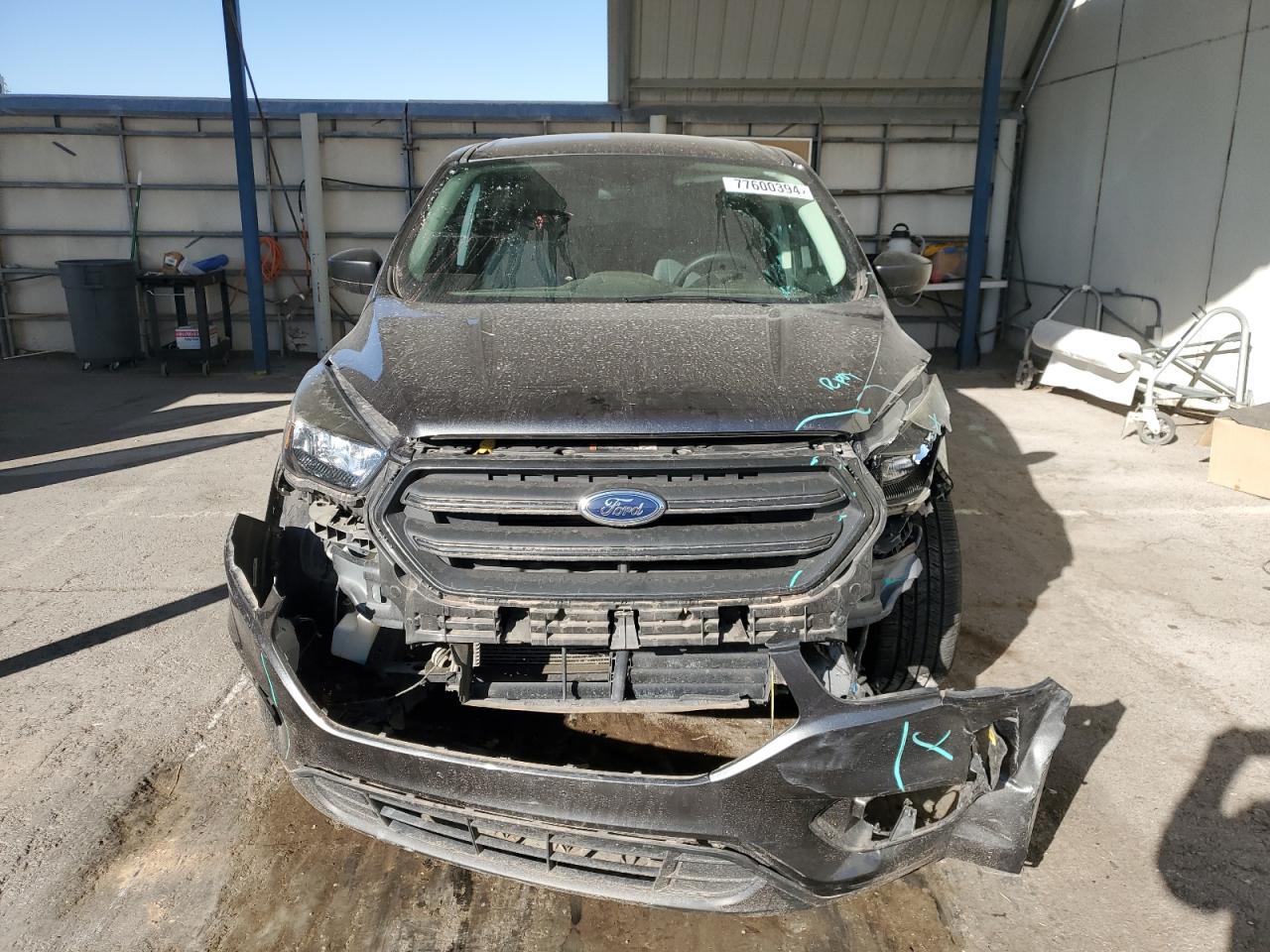 2019 Ford Escape VIN 1FMCU0F76KUA24784 Copart auction photo, front end damage thumbnail 5