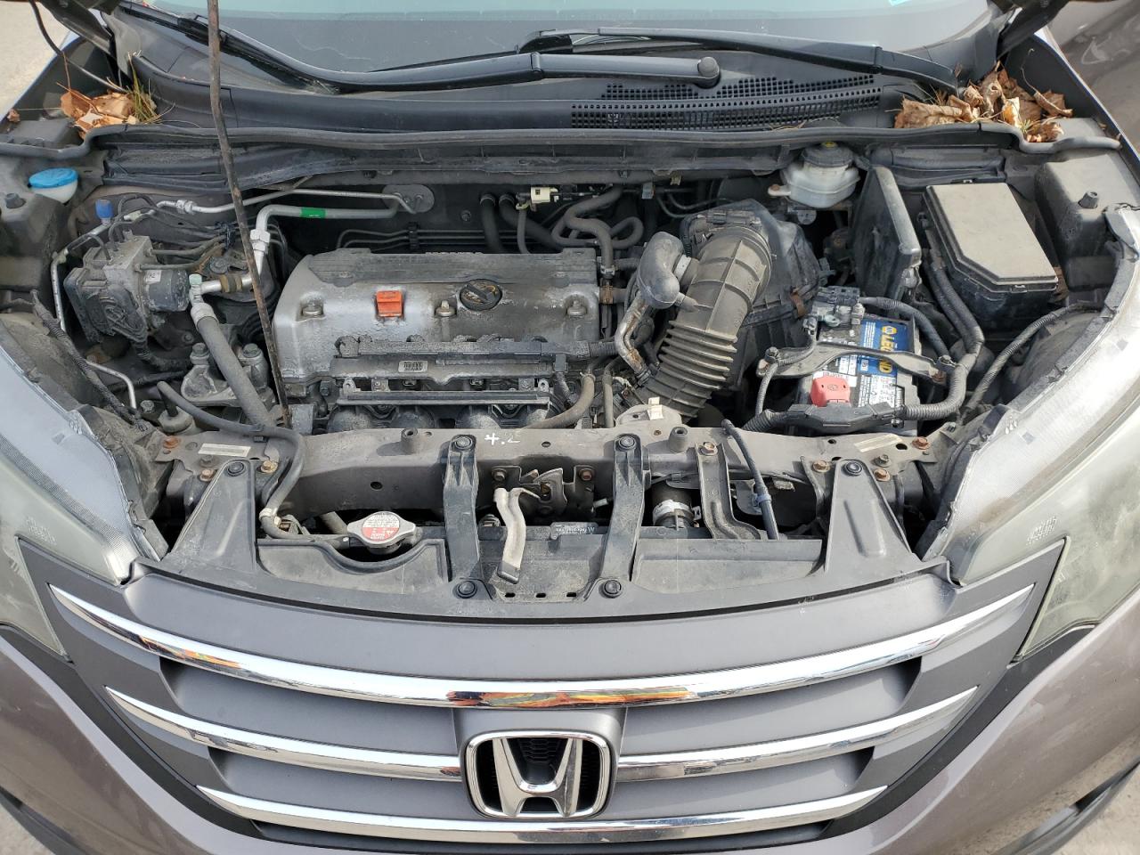 2014 Honda CR-V VIN 2HKRM4H75EH637268 Copart auction photo, side damage thumbnail 12