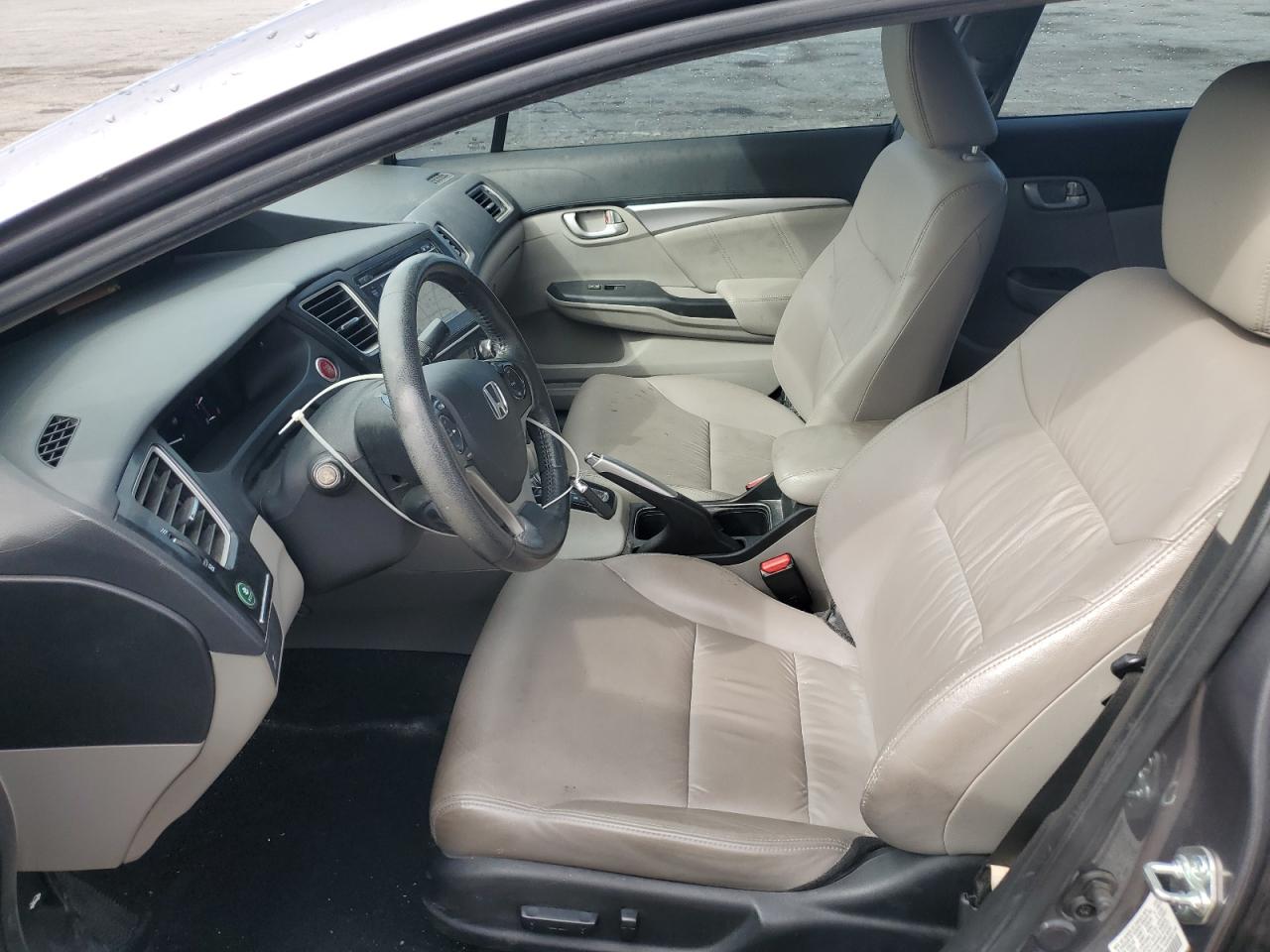 2015 Honda Civic VIN 2HGFB2F90FH520288 Copart auction photo, side / front end damage thumbnail 7