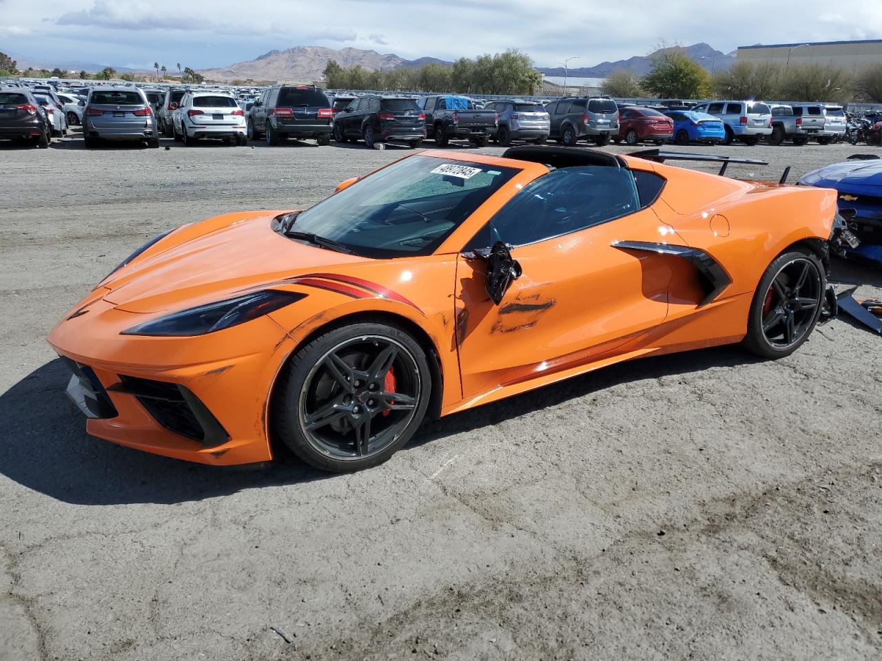 2022 Chevrolet Corvette VIN 1G1YA2D40N5118657 - Copart auction photo