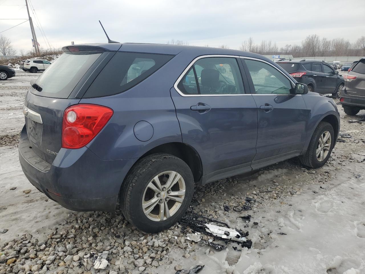 2014 Chevrolet Equinox VIN 2GNALAEK1E6104000 Copart auction photo, front end damage thumbnail 3