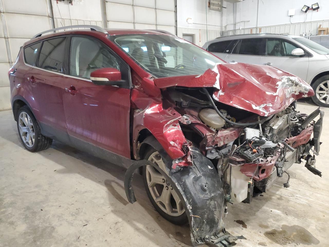 2019 Ford Escape VIN 1FMCU0J94KUA26851 Copart auction photo, front end / minor dent/scratches damage thumbnail 4
