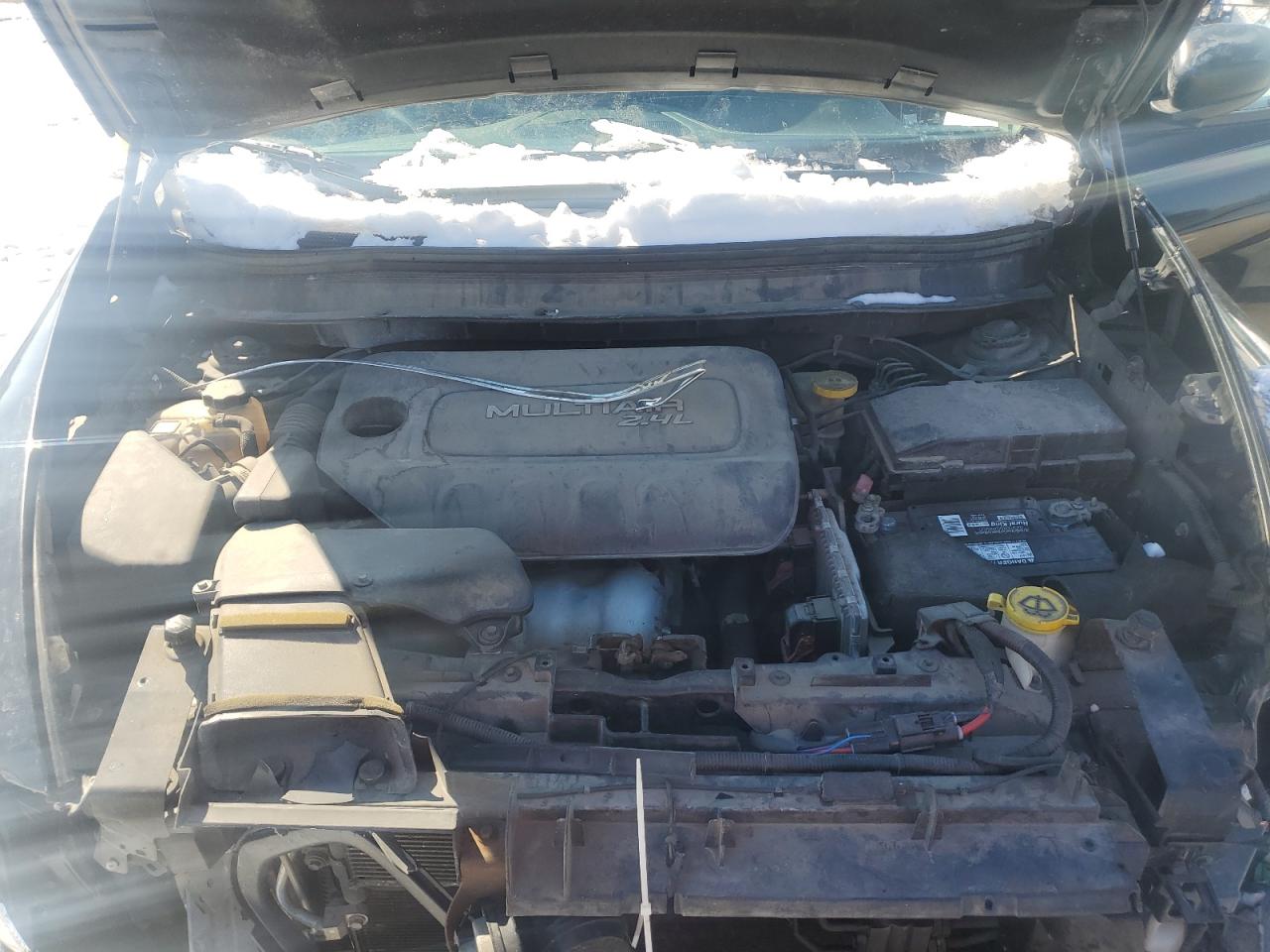 2015 Jeep Grand Cherokee VIN 1C4PJMAB4FW588042 Copart auction photo, front end / side damage thumbnail 12
