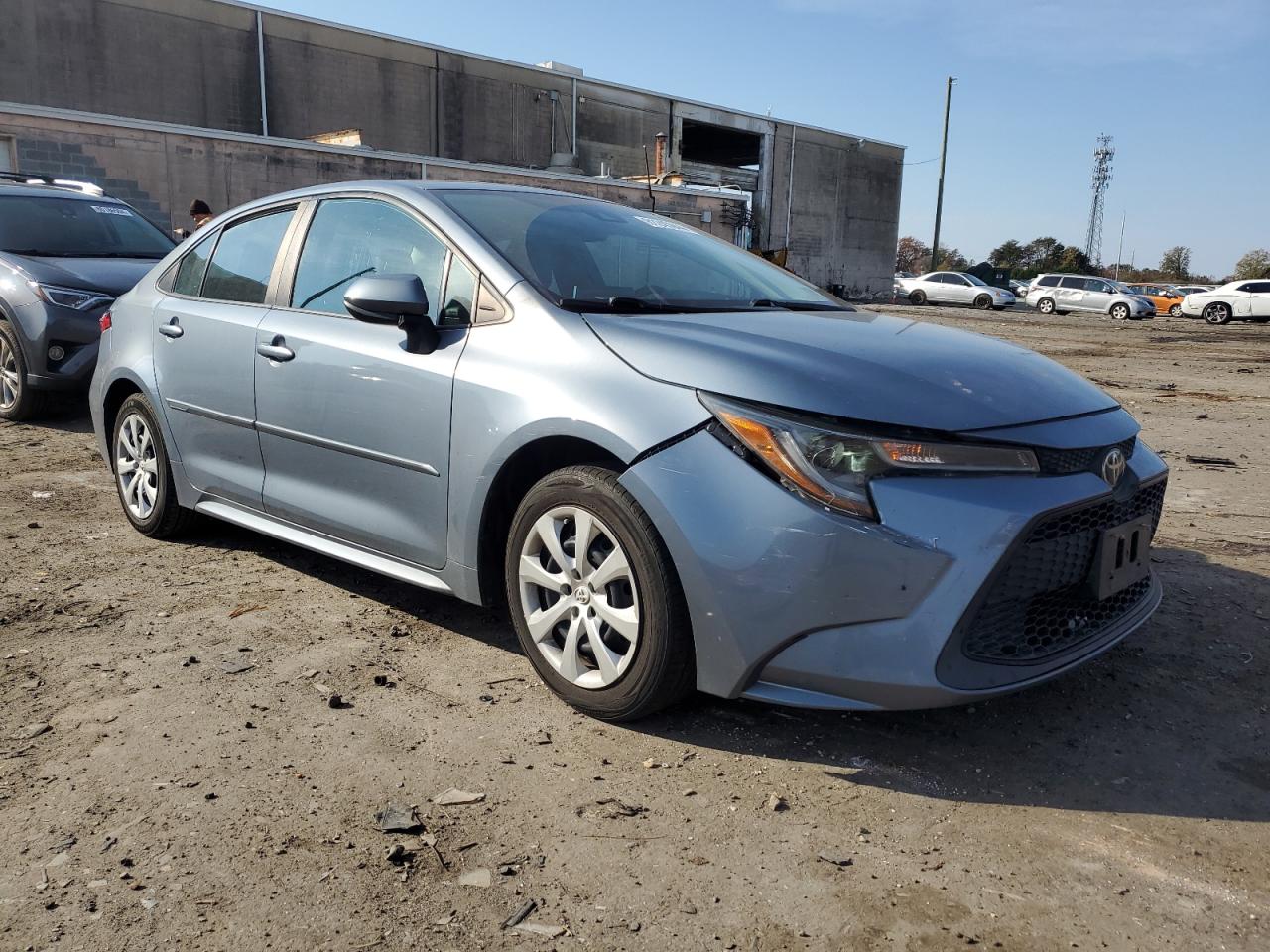 2020 Toyota Corolla VIN 5YFEPRAE7LP068449 Copart auction photo, rear end / front end damage thumbnail 4
