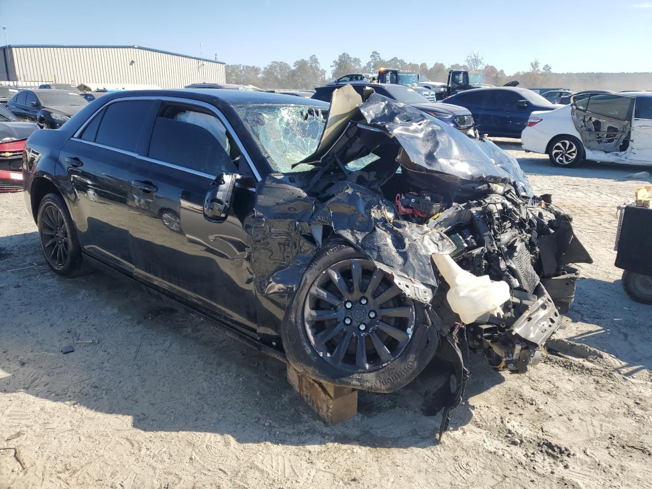 2012 Chrysler 300 VIN 2C3CCAAG9CH312358 Copart auction photo, front end damage thumbnail 4