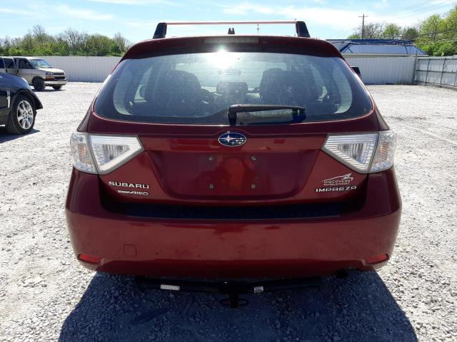 2011 Subaru Impreza VIN JF1GH6B66BH823490 Copart auction photo, front end / side damage thumbnail 6