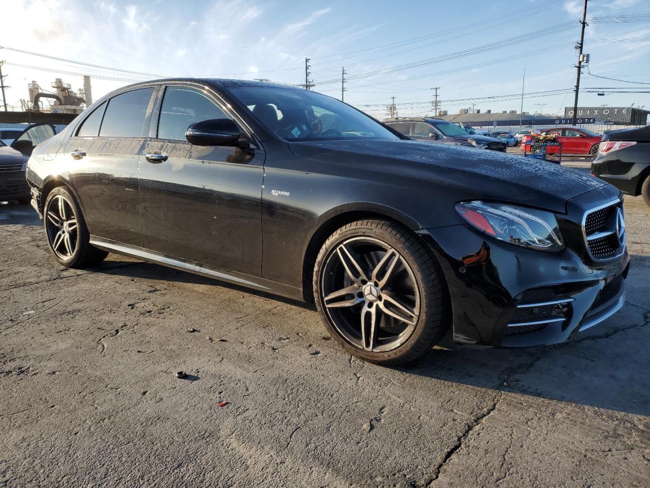 2018 Mercedes-Benz E-klasse VIN WDDZF6EB9JA391833 Copart auction photo, side / rear end damage thumbnail 4