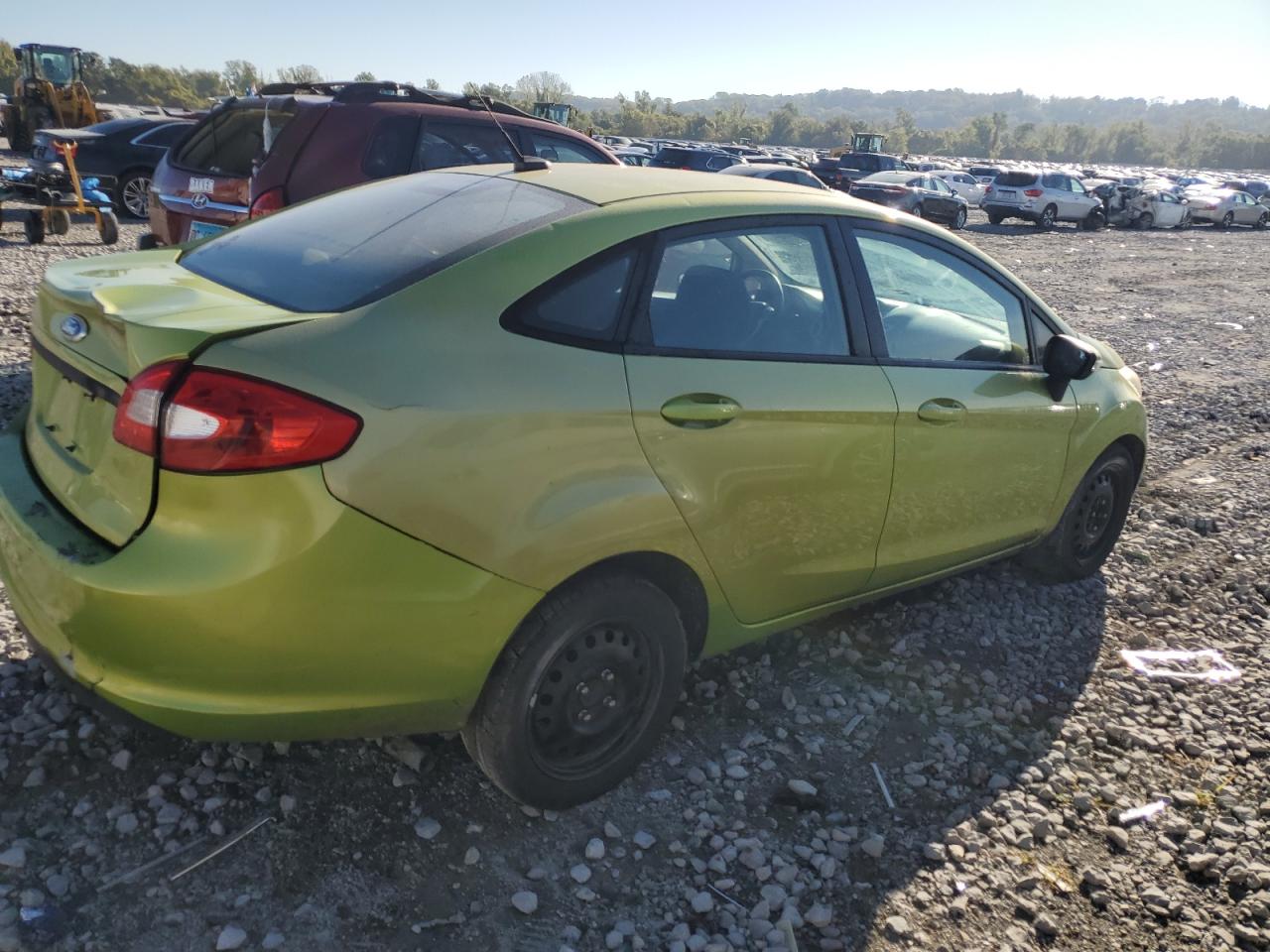 2013 Ford Fiesta VIN 3FADP4BJ3DM175698 Copart auction photo, front end damage thumbnail 3