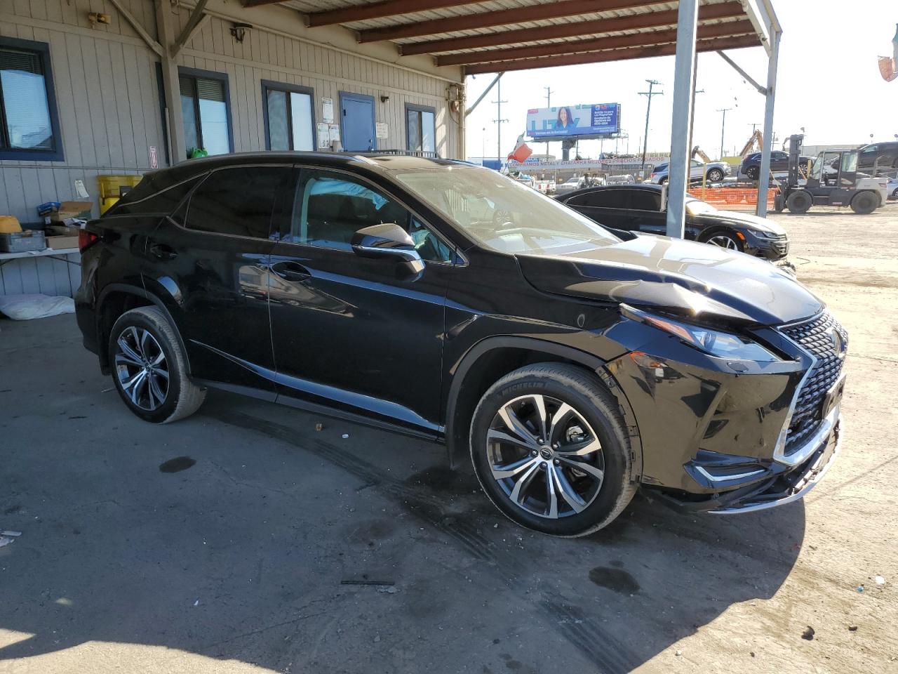 2022 Lexus RX VIN 2T2HZMAA1NC254381 Copart auction photo, front end damage thumbnail 4